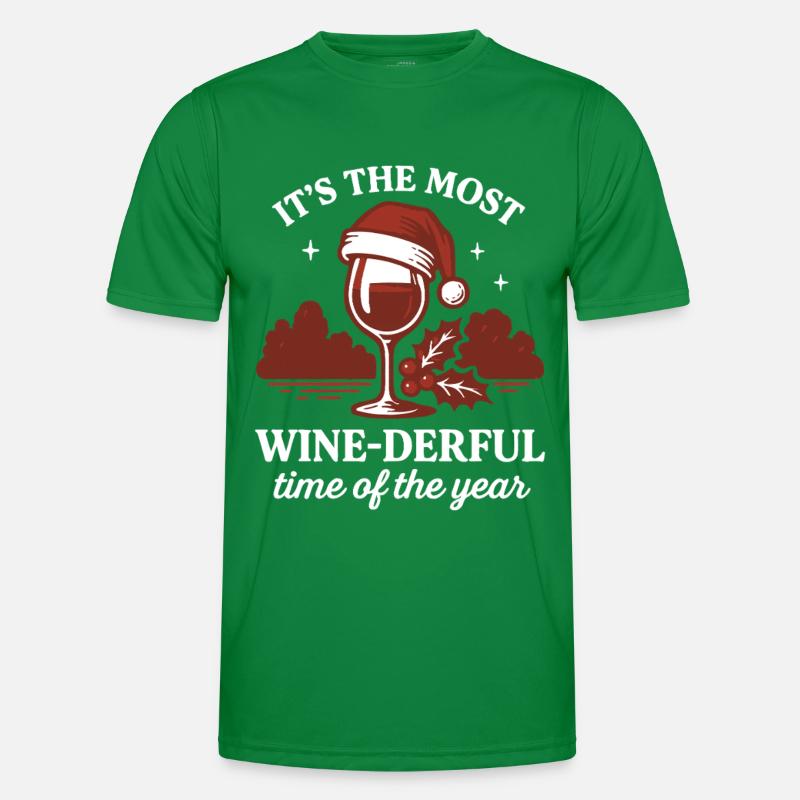 Noël est la période la plus viticole de la T-shirt sport Homme