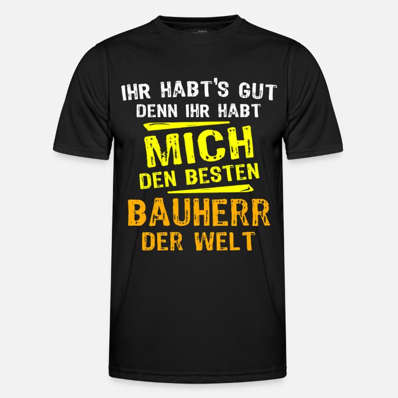 Builder Gift Men's Functional T-Shirt