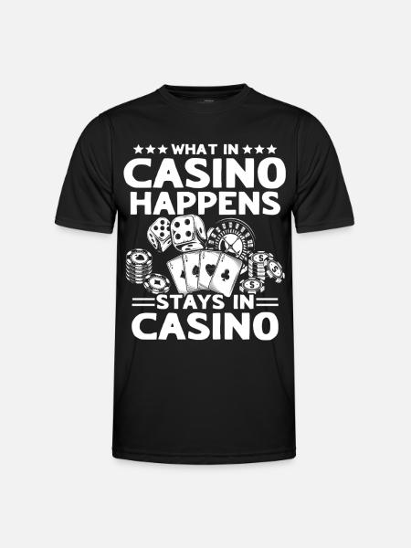 Casino Casino Players - Men's Functional T-Shirt - black