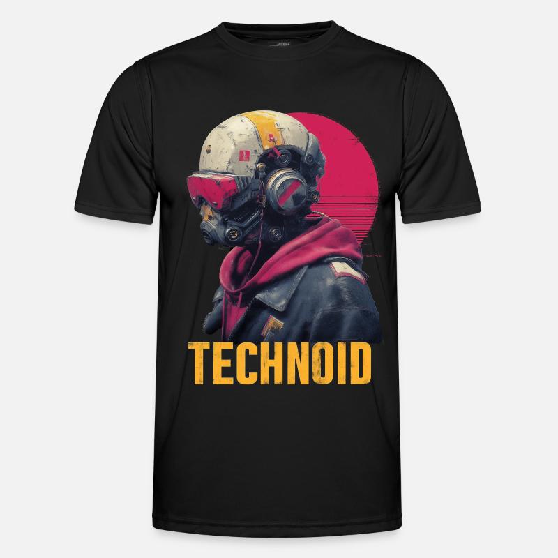 Technoid Neon Helmet Men's Functional T-Shirt