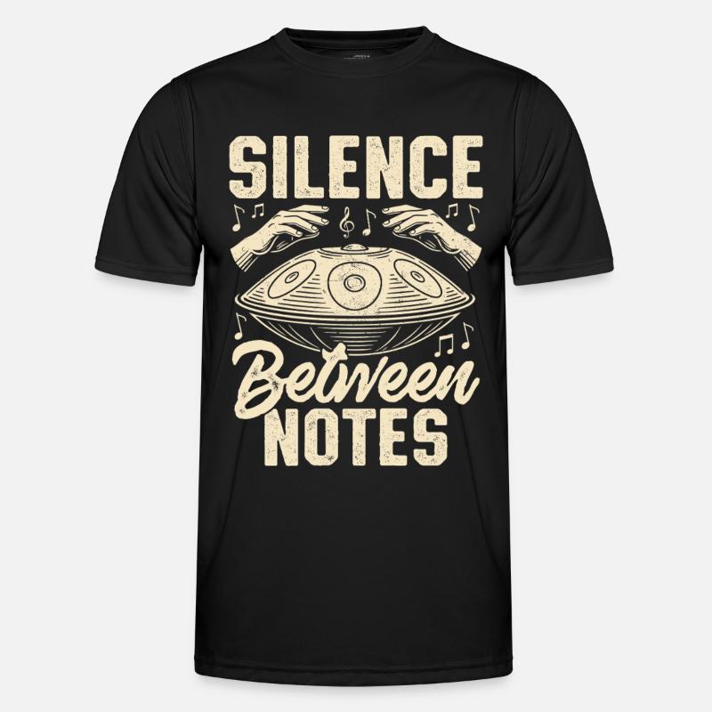 Silence Between Notes - Men's Functional T-Shirt - black