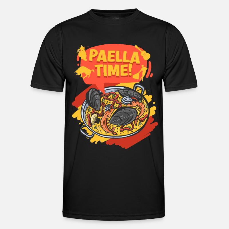 Paella Time T-shirt sport Homme