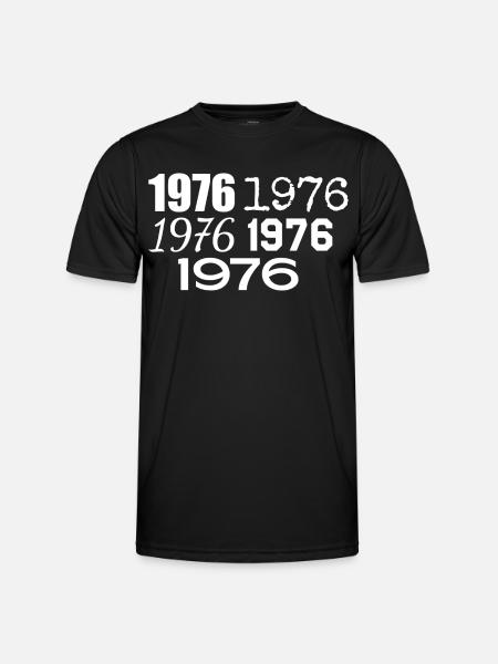 1976 - Men's Functional T-Shirt - black