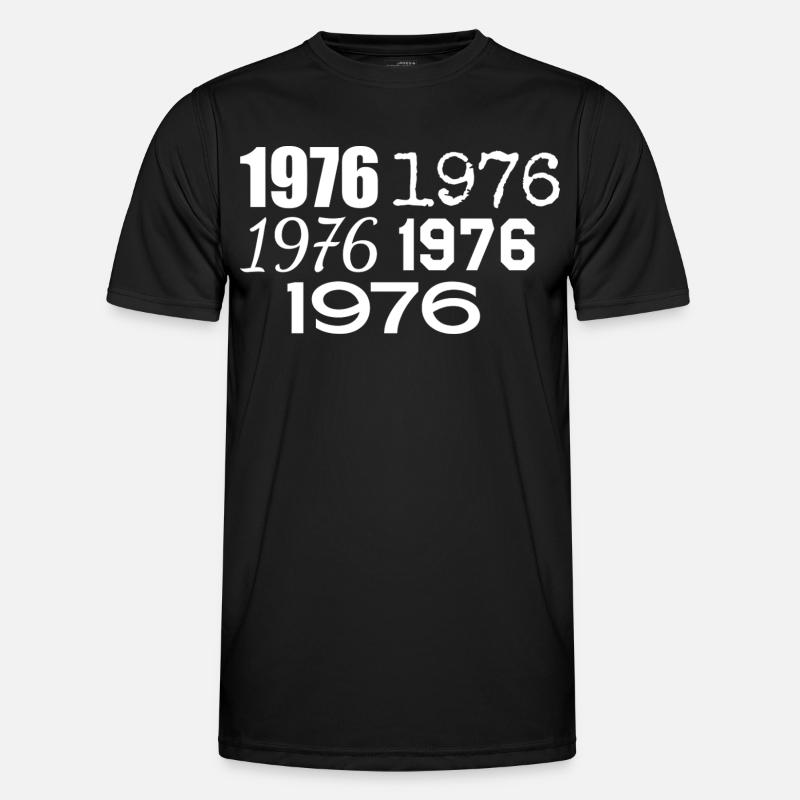 1976 - Men's Functional T-Shirt - black