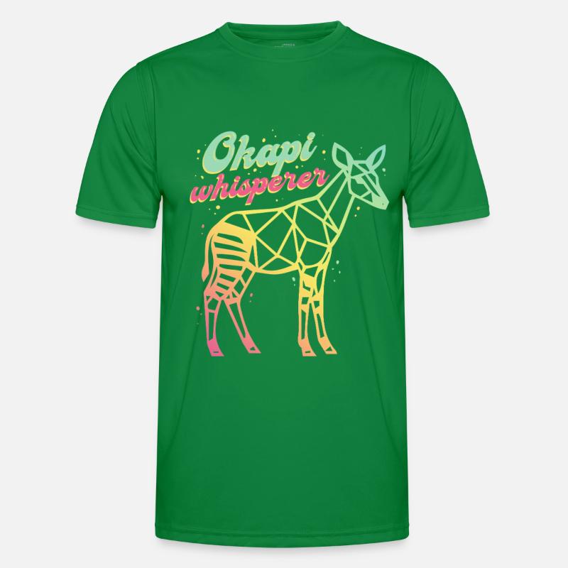 Okapi Whisperer Men's Functional T-Shirt