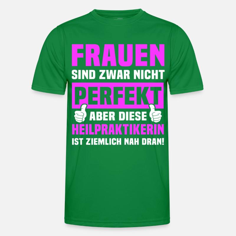 Naturopath Spruch Men's Functional T-Shirt