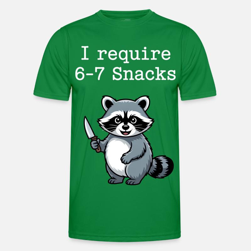 6-7 Refroidisseur de mèmes Internet 6 7 Raton laveur T-shirt sport Homme