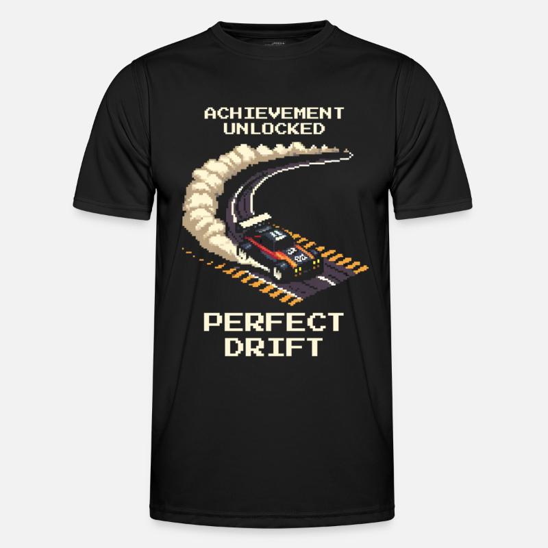 Erfolg: Perfekter Drift | RC Drift - Männer Funktions-T-Shirt - Schwarz