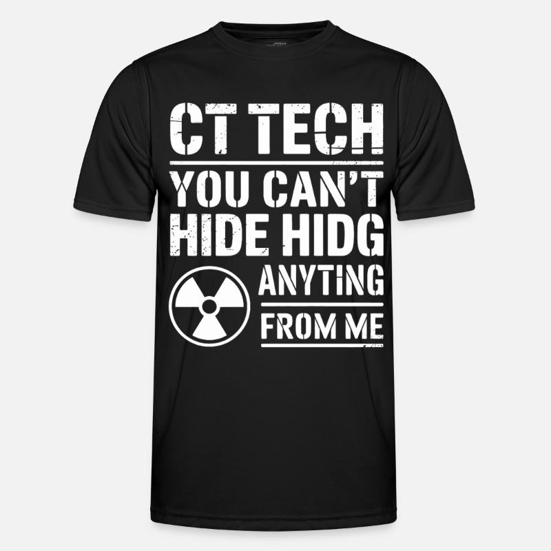 CT Tech: Nothing to hide - Men's Functional T-Shirt - black