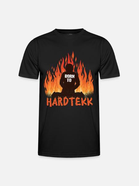 Hardtekk Tekke East Germany - Men's Functional T-Shirt - black