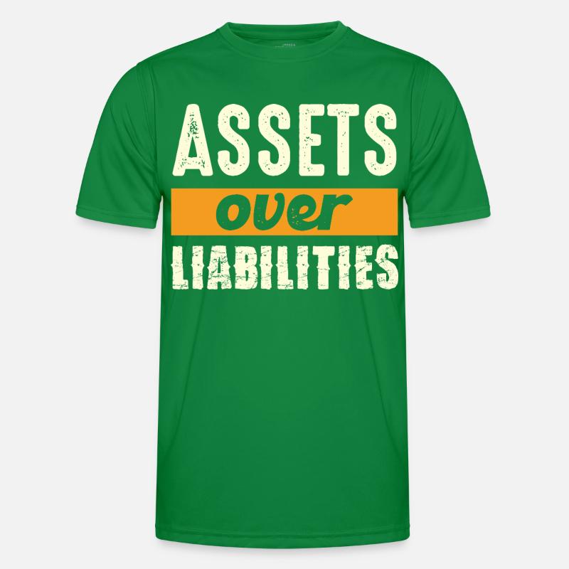 Assets over liabilities Men's Functional T-Shirt