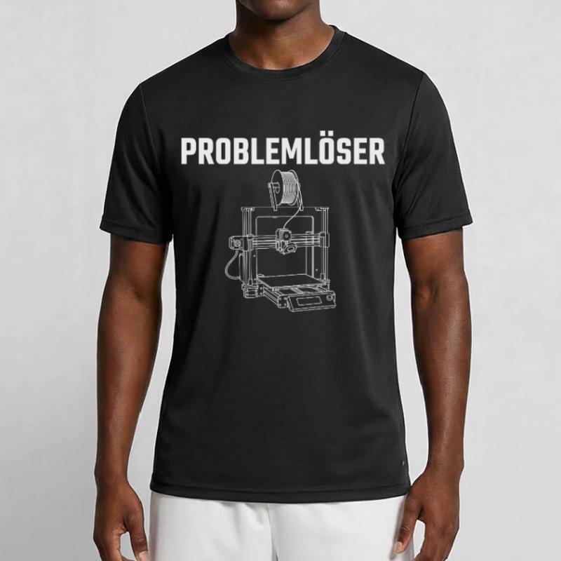 Problem Solver imprimante 3D – Conception de déclaration de créateur T-shirt sport Homme