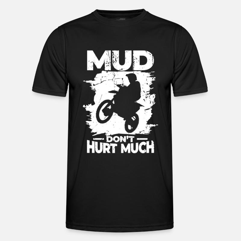 Mud doesn't hurt - Men's Functional T-Shirt - black