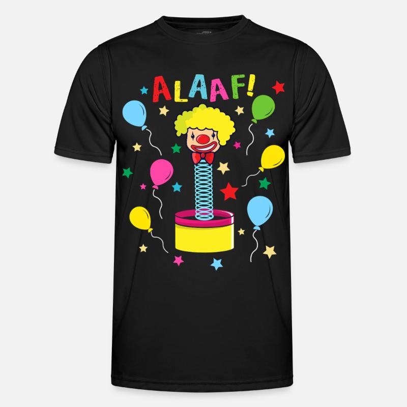 Clown du carnaval d’Alaaf Cologne T-shirt sport Homme