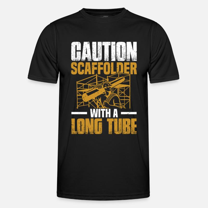  Scaffold Installer Builder Worker Construction Men's Functional T-Shirt