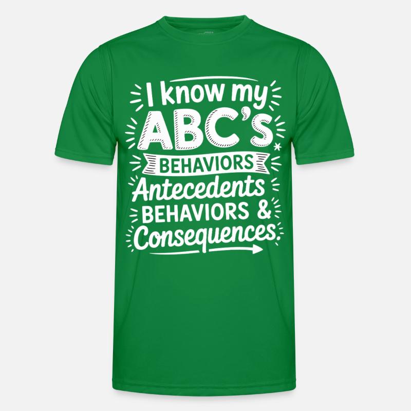 ABC behavior: causes, behavior, consequences Men's Functional T-Shirt