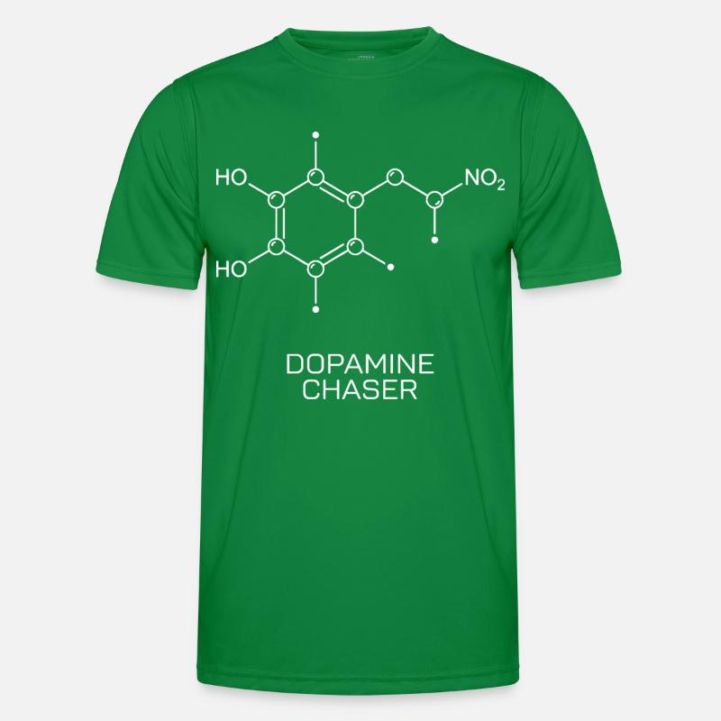 Dopamine Chaser Molecule Men's Functional T-Shirt