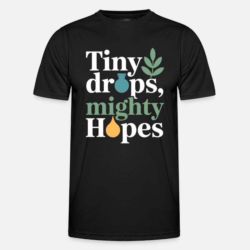 Certified Clinical Micro-Dose Practitioner Gear  - Men's Functional T-Shirt - black