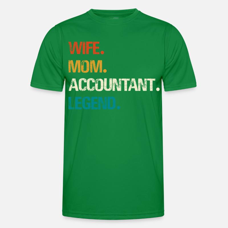 Épouse Mère Comptable Légende T-shirt sport Homme