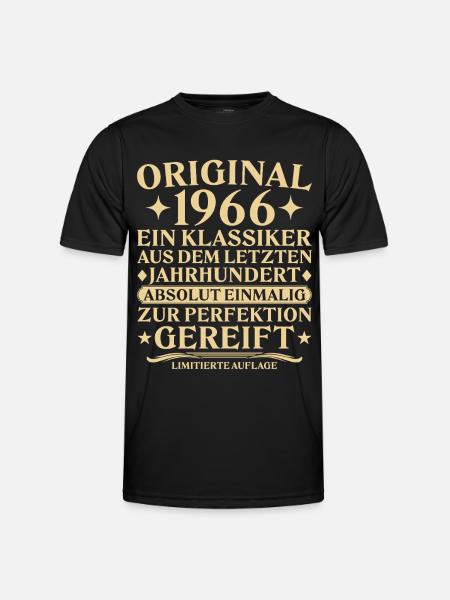 Originalklassikern från 1966, Last Century - Funktions-T-shirt herr - svart