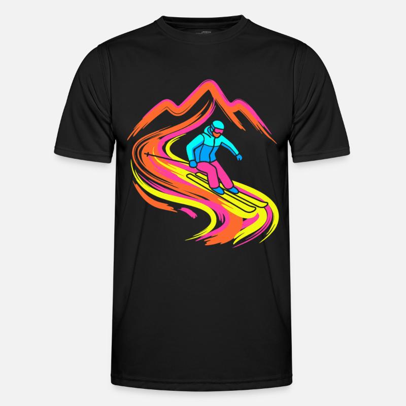 Skier Men's Functional T-Shirt
