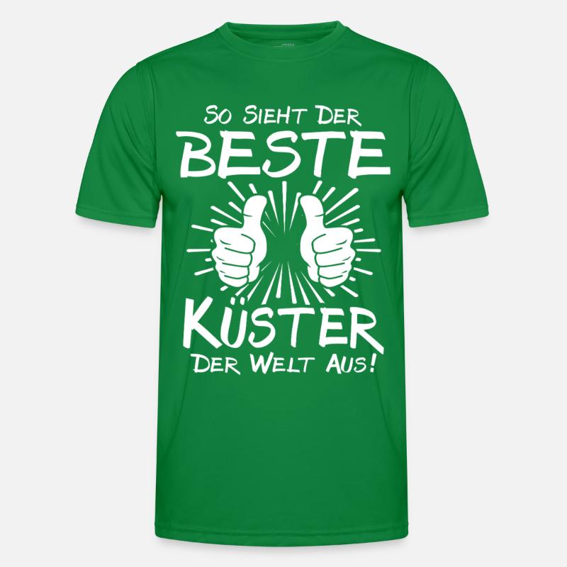 Bester Küster Männer Funktions-T-Shirt