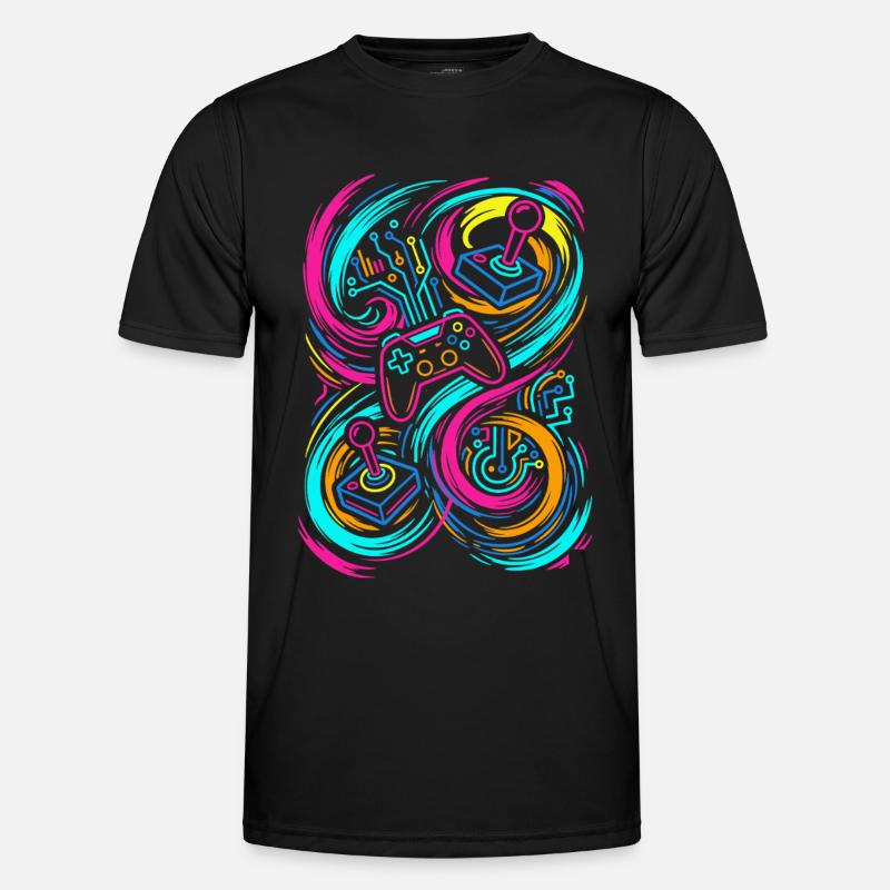 Gaming Controllers Men's Functional T-Shirt