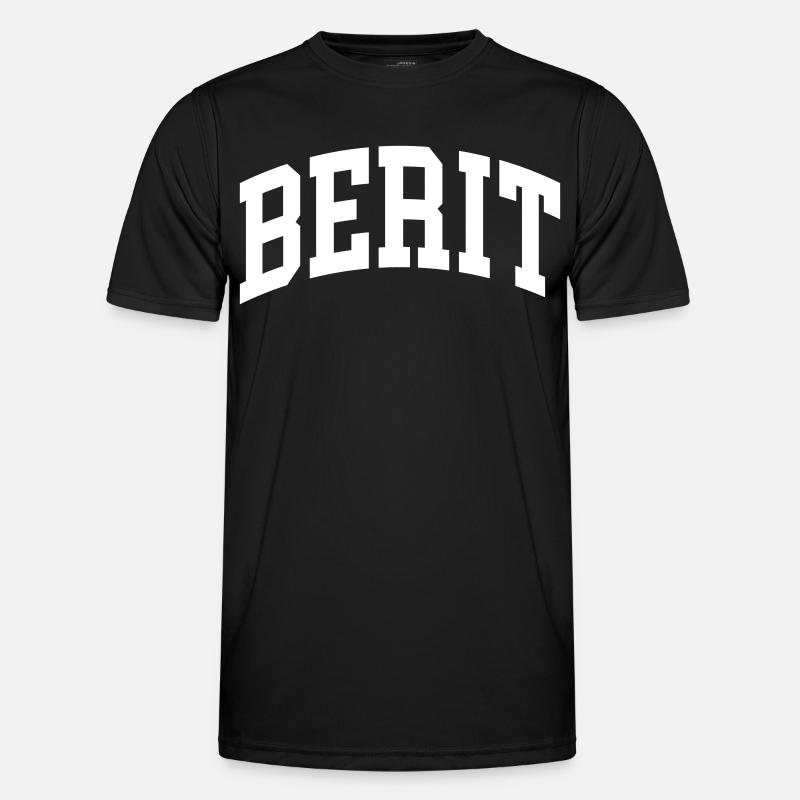 Berit - Men's Functional T-Shirt - black