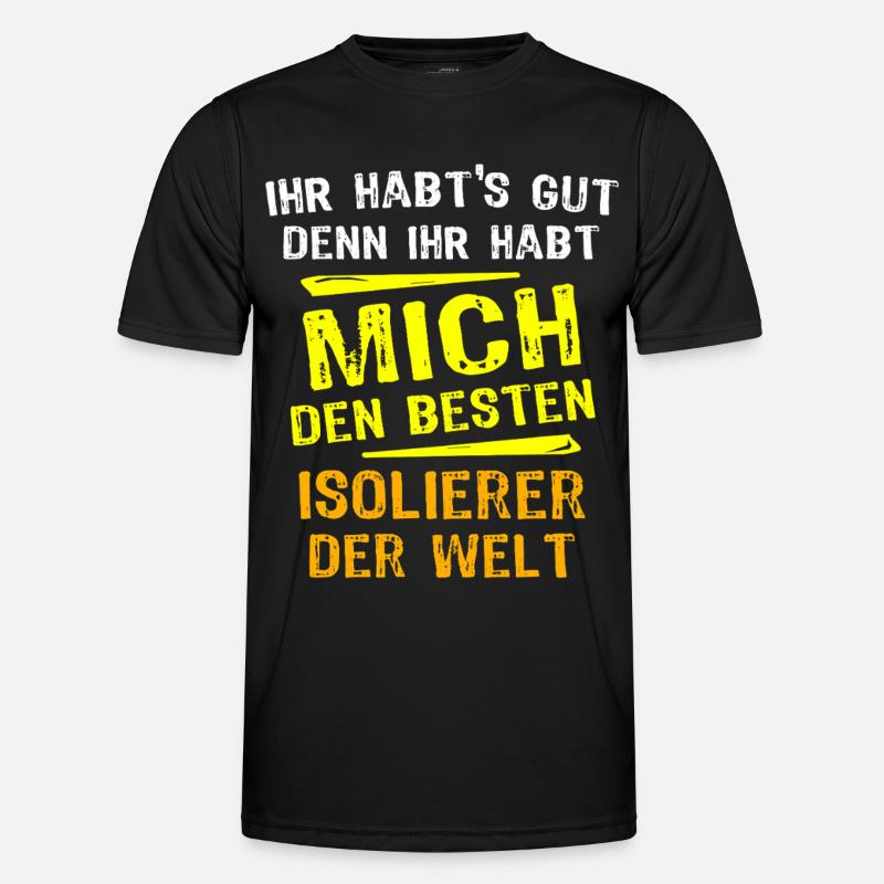 Don isolant T-shirt sport Homme