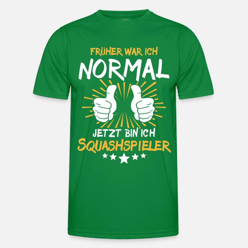 Squash Player Saying Men's Functional T-Shirt