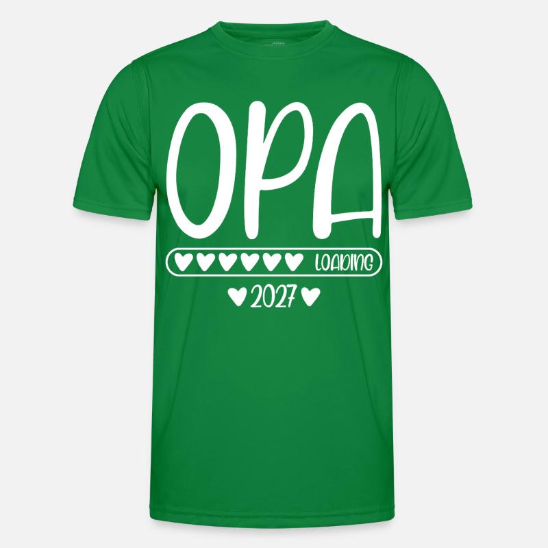 Opa 2027 loading Männer Funktions-T-Shirt