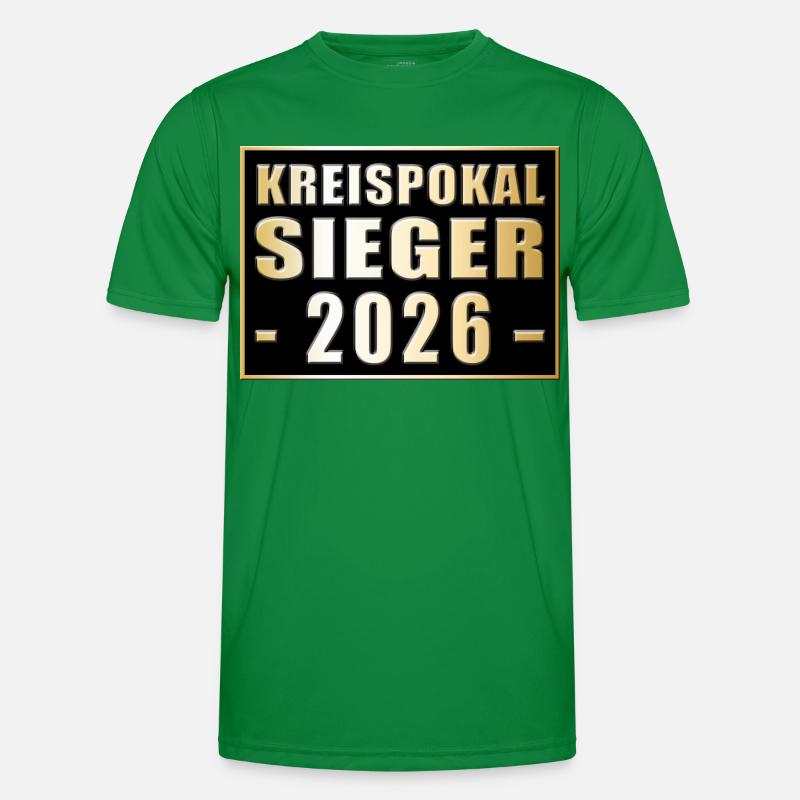 Vainqueur de la Coupe de district 2026 T-shirt sport Homme