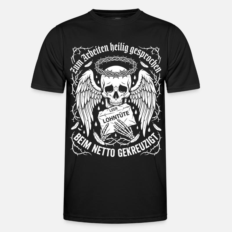 Canonized for work - Men's Functional T-Shirt - black