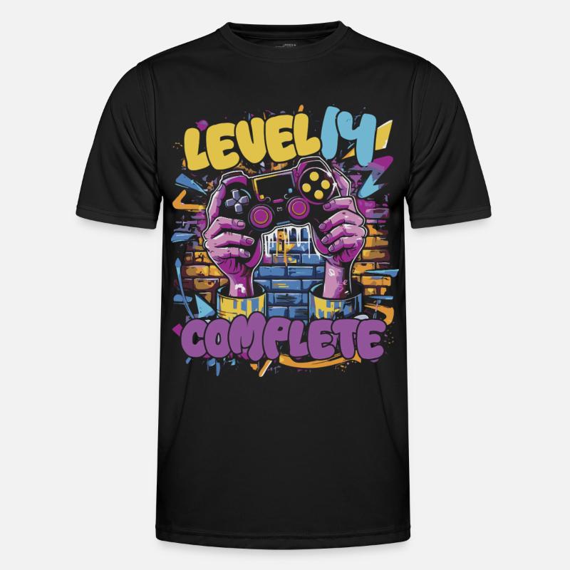 Graffiti de jeu complet niveau 14 T-shirt sport Homme