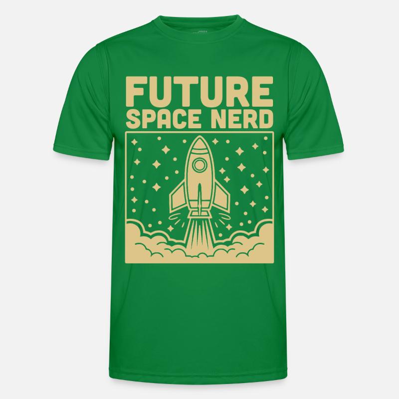 Futur lancement de fusée spatiale pour passionnés de l’espace T-shirt sport Homme