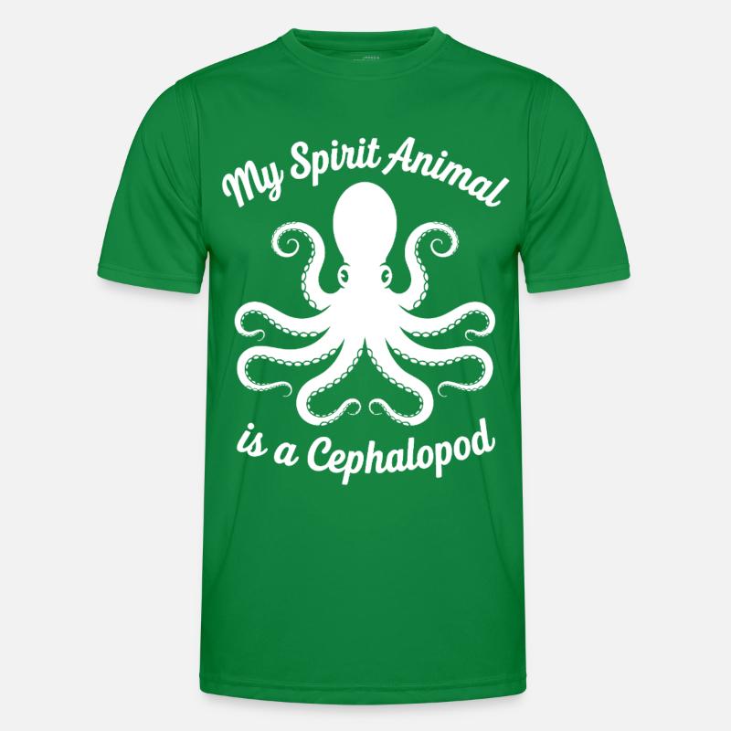 Conception des céphalopodes T-shirt sport Homme
