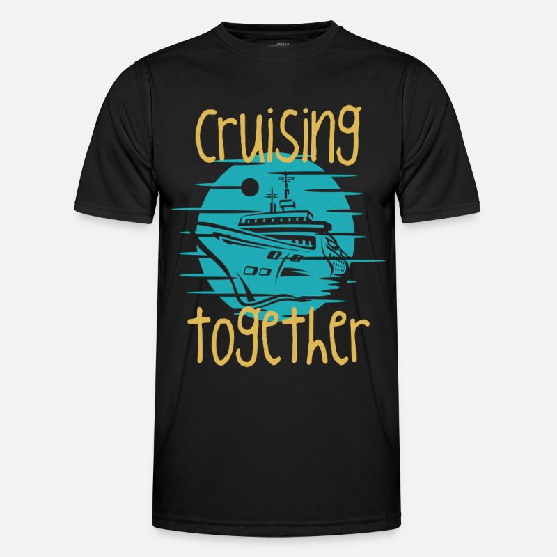 Graphique du bateau de croisière ensemble T-shirt sport Homme
