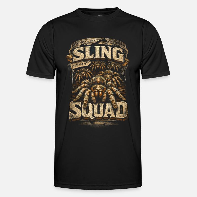 Tarantula Sling Squad - Funktionsshirt til herrer - sort