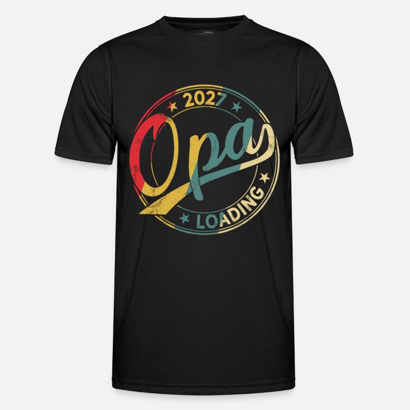 Opa 2027 Loading Werdender Opa 2027 Männer Funktions-T-Shirt