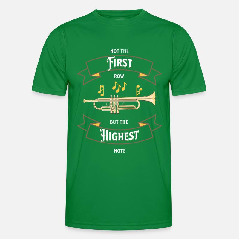 Citation de trompette Notes les plus aiguës T-shirt sport Homme