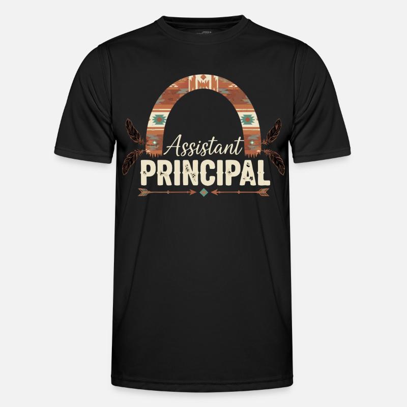 Vice-Rector Assistant Principal - Men's Functional T-Shirt - black