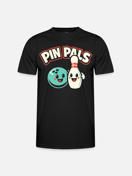 Pin Pals - T-shirt sport Homme - noir