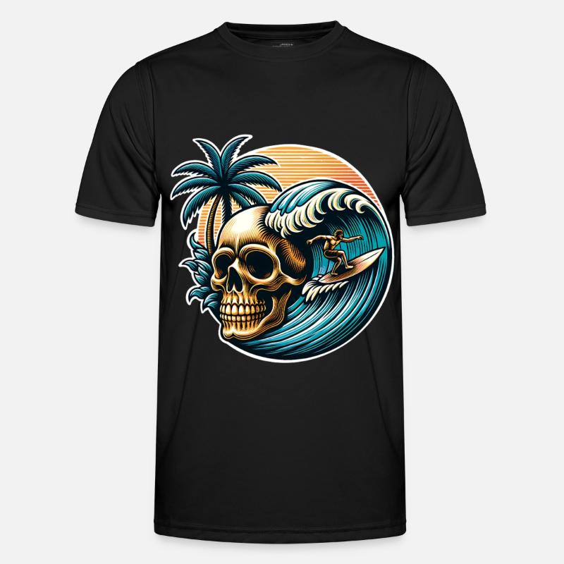Surf - Men's Functional T-Shirt - black