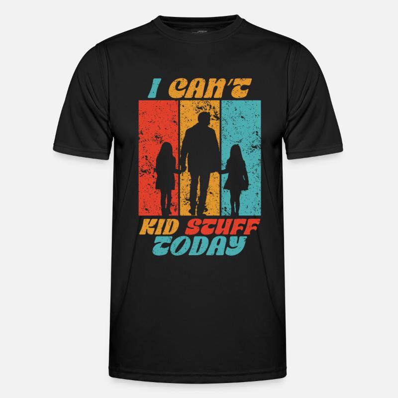 Single Dad Single Dad - Men's Functional T-Shirt - black