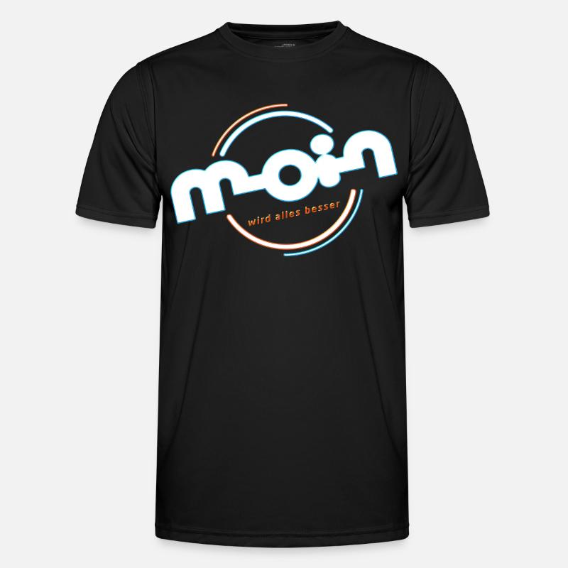 Hello - Men's Functional T-Shirt - black