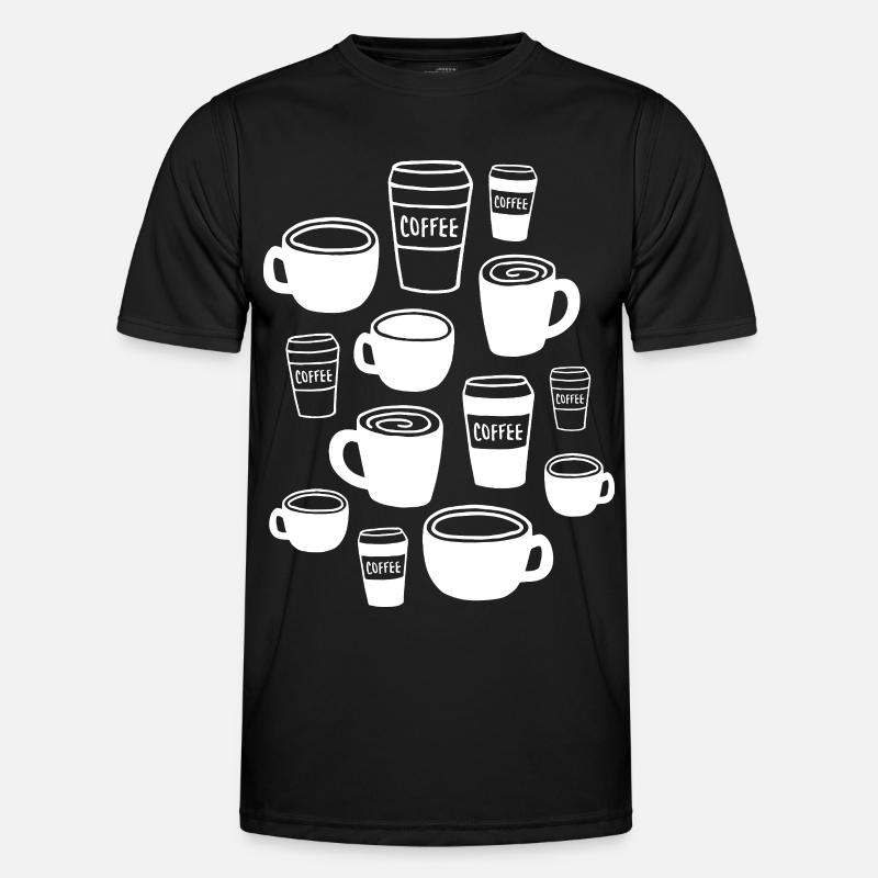Coffee Coffee Mug - Men's Functional T-Shirt - black