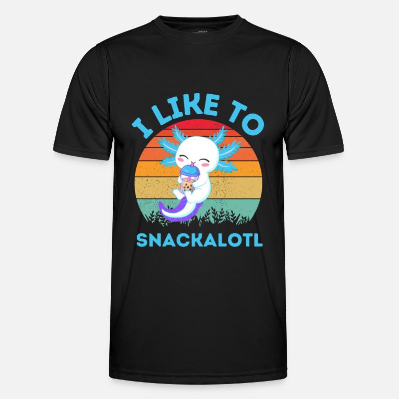 Kawaii Snackheld Bubble Tea - Men's Functional T-Shirt - black