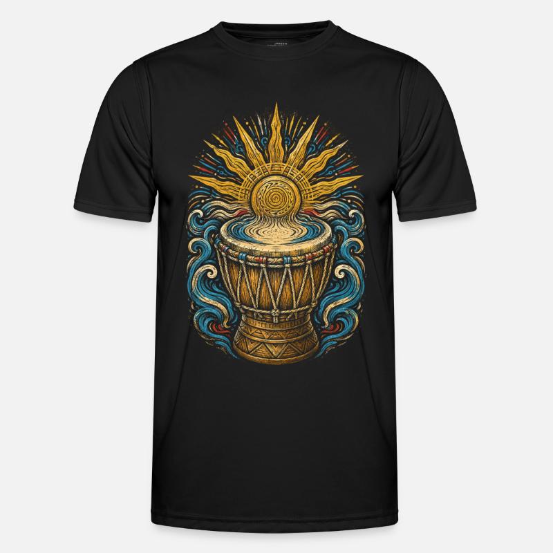 Belize Belizean Root - Men's Functional T-Shirt - black