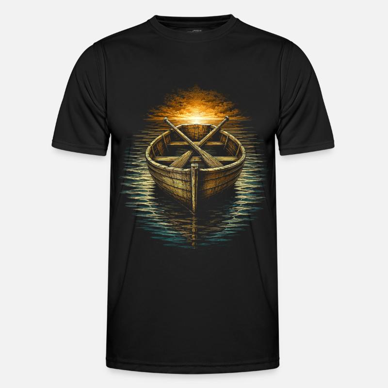 Chaplain, Cler, Pastor Boot - Men's Functional T-Shirt - black