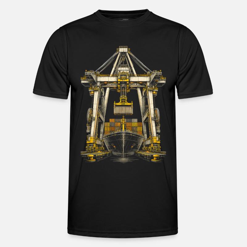docker - Men's Functional T-Shirt - black